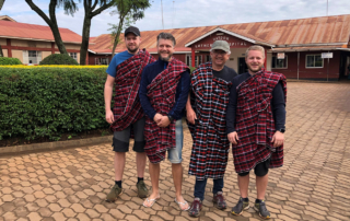 Fra venstre elektriker Ole André Lilleheim, Unik Elektro, rørleggermester Gisle Vangberg, Rør-Service Stavanger, elektroingeniør Dagfinn Berg, Head Energy og elektriker Aleksander Egeland, Unik Elektro.